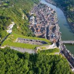 50.DINANT, citadelle vue du ciel - dinant-evasion.be